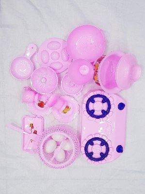 Picture of Plastic Toy Kitchen set-Pink