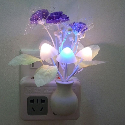 Picture of LED Dream Mushroom Lamp - multi color