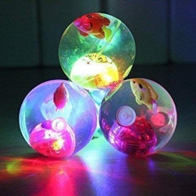Picture of Bouncy Ball Glowing Little Toy Children 'S Small Toy Bouncing Ball 1Pcs