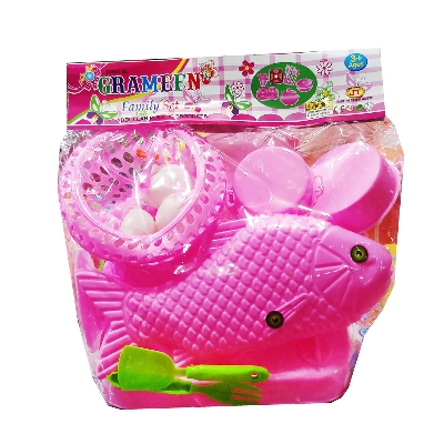Picture of Toy Kitchen Set With Fish 