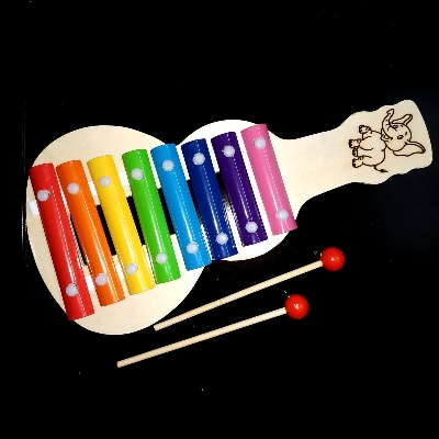 Picture of Children 8 Tones Piano Wooden Xylophone Guitar Music Toy