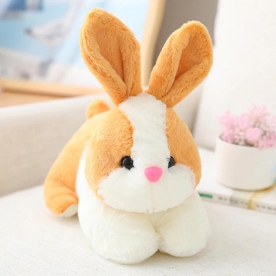 Picture of Plush Soft Toys, Mini Doll Cute Funny Toy with Tail - 1 Piece multi colour