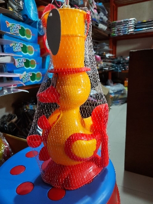 Picture of New Kids Shower Bath Toy Cute Yellow Duck Waterwheel Toys Baby Faucet Bathing Water Spray Tool Dabbling Toy Gifts Bath Toy