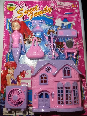 Picture of Princess Mermaid Doll With Sweet Family - Doll