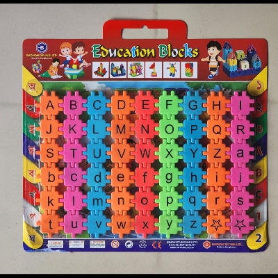 Picture of Education Blocks Set English - Toy