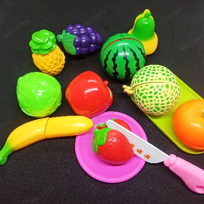 Picture of Play Food Toy cutting Fruit & Food cutter Set play Kitchen Kits early
