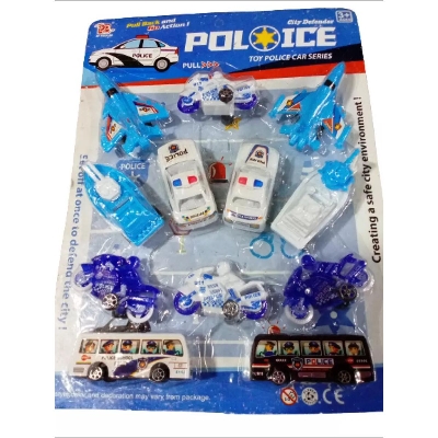 Picture of Honda Plane Car Boat Bus Toy Set For Kids 12 pcs