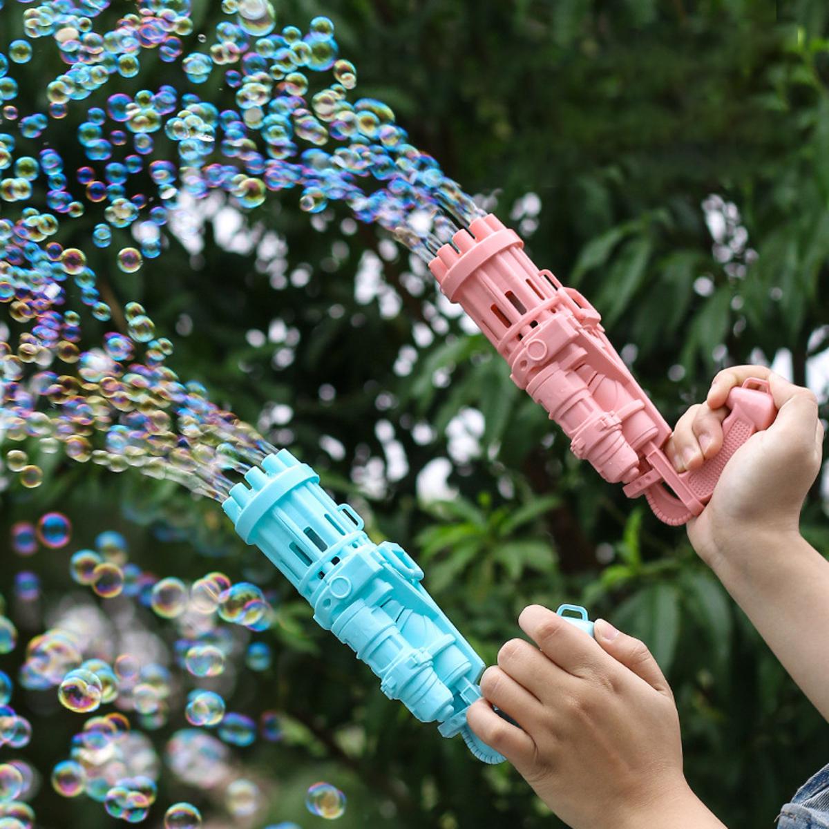 Picture of Bubble Gunn Toys Bubble Machine Kid Gift For Kids 