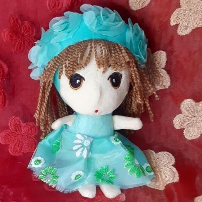 Picture of Plush Soft Toys, Mini Doll Cute Funny Toy with Tail - 1 Piece - Baby Toys