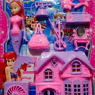 Picture of Angle Mermaid And House Play Set toy set for kids
