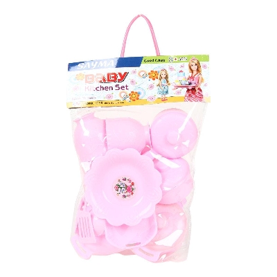 Picture of Plastic Toy Kitchen Set-Pink