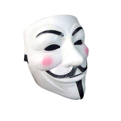 Picture of Joker Face with Long Hair for Party- Vendetta/Clown Face with Hair-1 Pcs