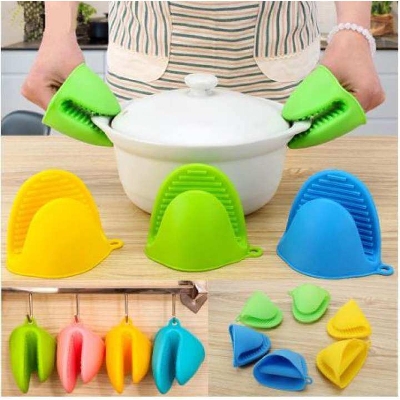 Picture of [2pis]Grip Oven Pot Holder Silicone Glove