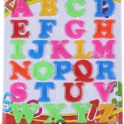 Picture of ABC Letters Blocks Toys, Learning Puzzle For Kids - Multi Color
