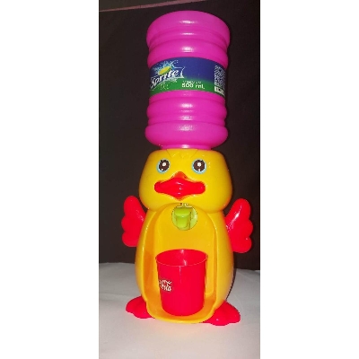 Picture of mini water filter dispenser for kids playing