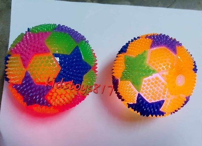 Picture of Sound Bouncing Ball with Flashing LED Lights-Kids Ball Toy