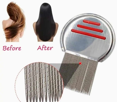 Picture of Stainless Steel Louse and Nit Comb for Head Single Side Comb 1pce