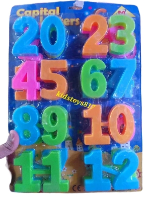 Picture of Number 123 Blocks Toys, Learning Puzzle For Kids