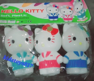 Picture of New HELLO KITTY, doll soft plastic, toy set