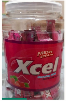 Picture of Xcel Chewing Gum Strawberry Flavor