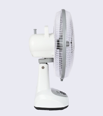 Buy  Vision Rech. Table Fan-12''(White)-USB Charger Online at Best Price in Bangladesh
