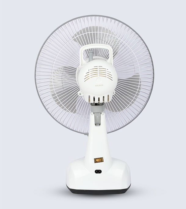 Buy  Vision Rech. Table Fan-12''(White)-USB Charger Online at Best Price in Bangladesh