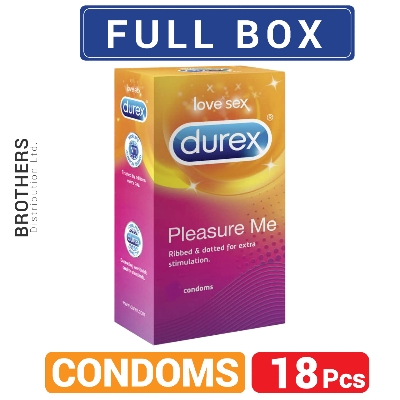 Picture of Durex - Pleasure Me Condom - Full Box - 3x6=18pcs