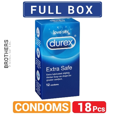 Picture of Durex - Extra Safe Condom - Full Box - 3x6=18pcs - Condom