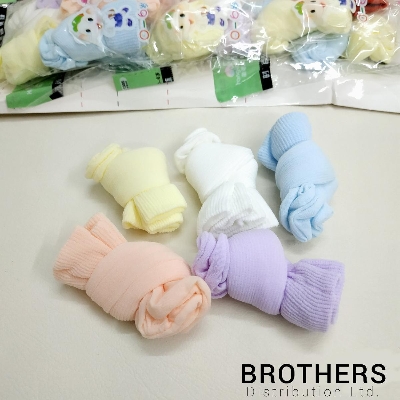 Picture of 5pcs Packet Baby Skin Socks - Socks For Baby Girl & Boy - Multicolor
