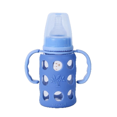 Picture of Baby Feeder Minitree Regular Neck Baby Feeding Glass Bottle 0m+ 60ml Multicolor Available