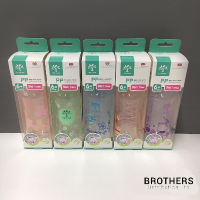 Picture of Baby Feeder Minitree Baby Feeding Plastic Bottle 6m+ 270ml Multicolor Available