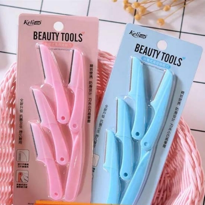 Picture of 4pcs Foldable Eyebrow Facial Hair Removal Razor