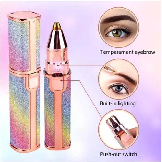 Picture of Multicolor Flawless Eyebrows Trimmer 2-in-1