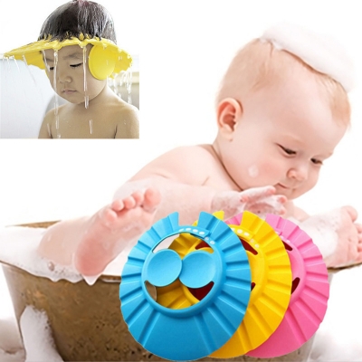Picture of Adjustable Baby Shower Shampoo Cap 3m+ | Multicolor
