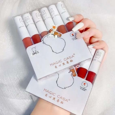Picture of Magic Casa 6pcs Cute Bear Lipstick Set