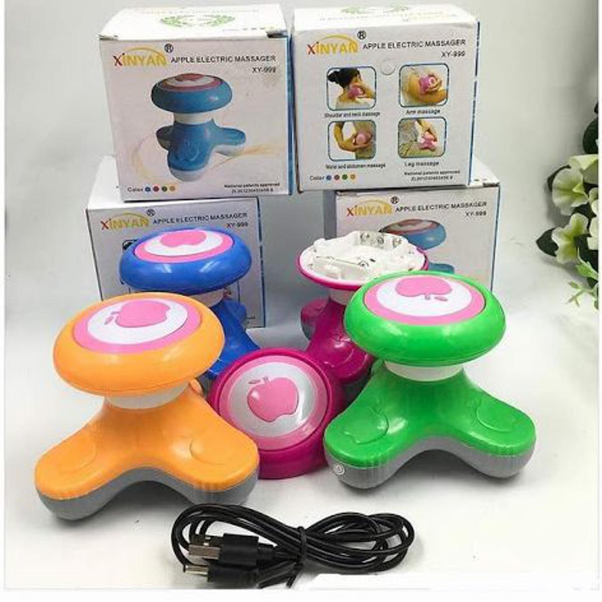 Picture of XINYAN Apple Electric Mini Handheld Vibrating Body Massagers & Slimming Muliticolor