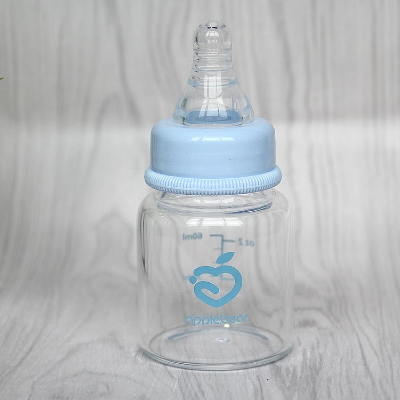 Picture of Baby Feeder Applebear Standard Caliber Glass Bottle 60ml | Multicolor Available