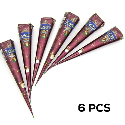 Picture of Kaveri Mehendi Cone  6pcs
