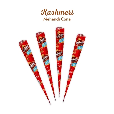 Picture of Kashmiri Fast Colour Cone Mehedi -4pcs