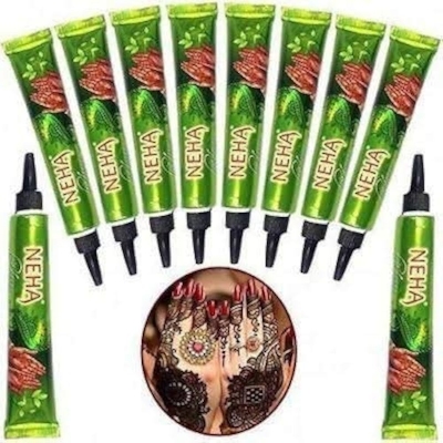 Picture of Neha Natural Mehedi Box- 1 Box (10 tubes Indian)