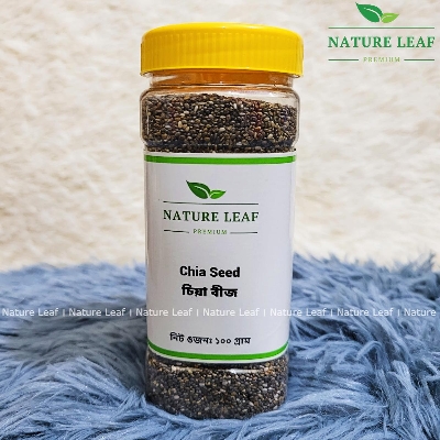 Picture of Nature Leaf - Chia Seed - 100g / 200g Jar / 1KG Pack (Chia Beej)