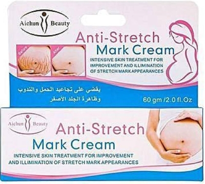 Picture of Aichun Beauty Anti Stretch Mark Cream 60gm Intensive Skin Treatment for Improvement & Elimination