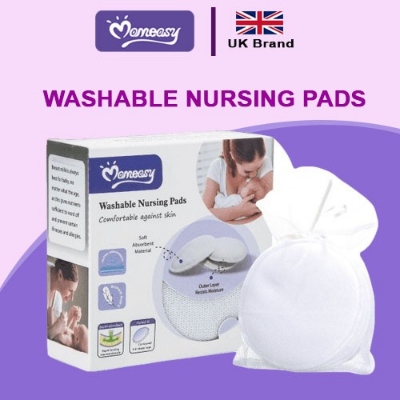 Picture of Momeasy Soft Absorbent Washable Nursing BreastPad 6Pcs