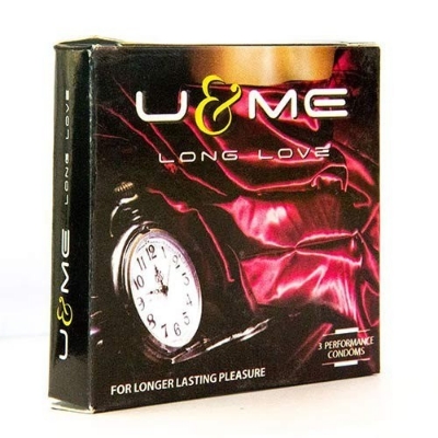 Picture of U&Me Long Love Dotted Condom - Combo 6 Pack - 6x3=18pcs Condom
