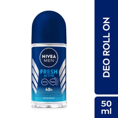 Picture of Nivea Men Roll On Fresh Active Deodorant 50 ml