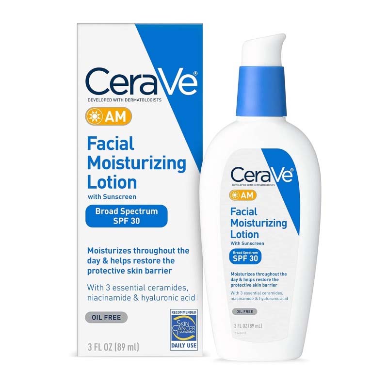 Picture of CeraVe AM Facial Moisturizing Lotion Fragrance Free 89 ml