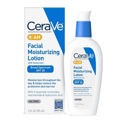 Picture of CeraVe AM Facial Moisturizing Lotion Fragrance Free 89 ml