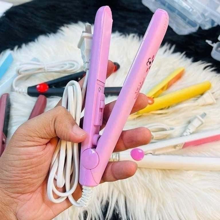 Picture of Mini hair straightener cute and colourful