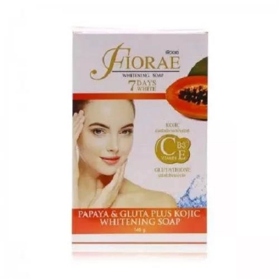 Picture of Fiorae 7 Days Papaya & Gluta Plus Kojic Whitening Soap 165g