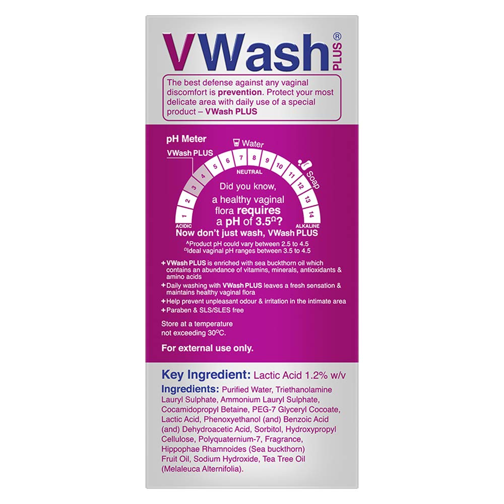 Picture of V Wash Plus Intimate Hygiene Wash 100 ml